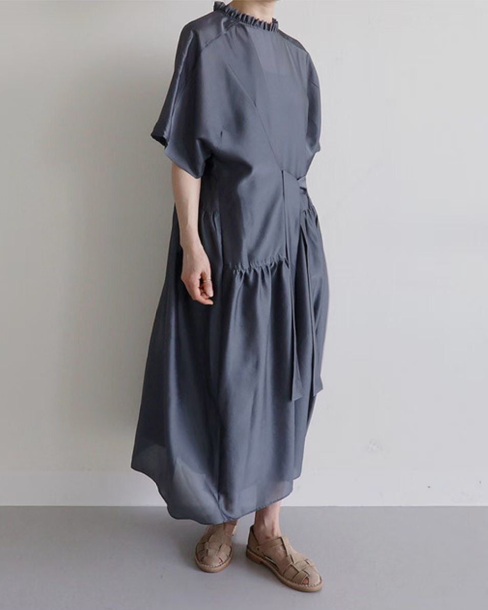 Airy Sheer Ribbon Dress