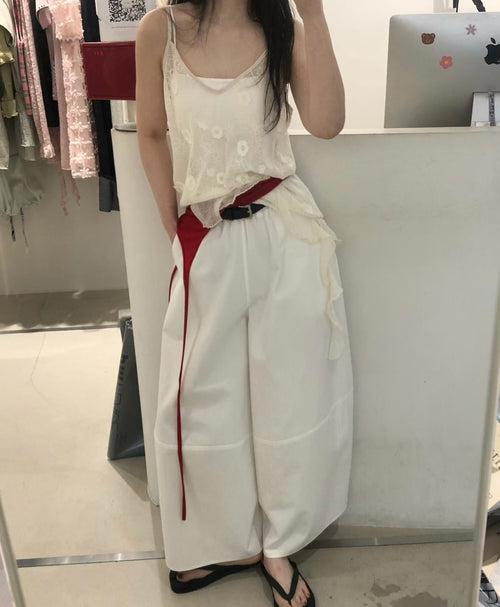 Barrel Wide Leg Pants