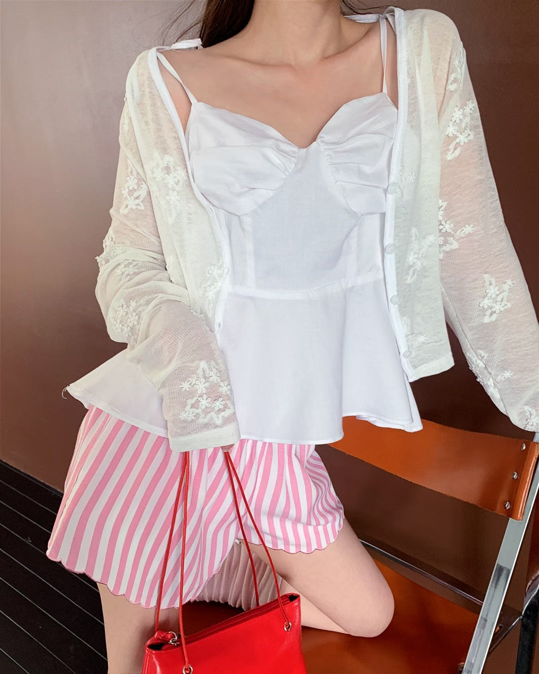 Floral Sheer Cardigan