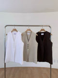 Linen Line Vest