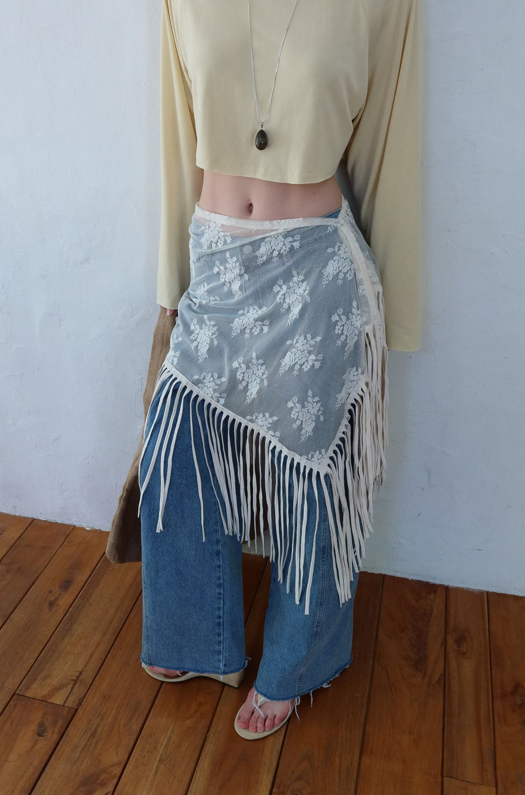 Tassel Wrap Skirt
