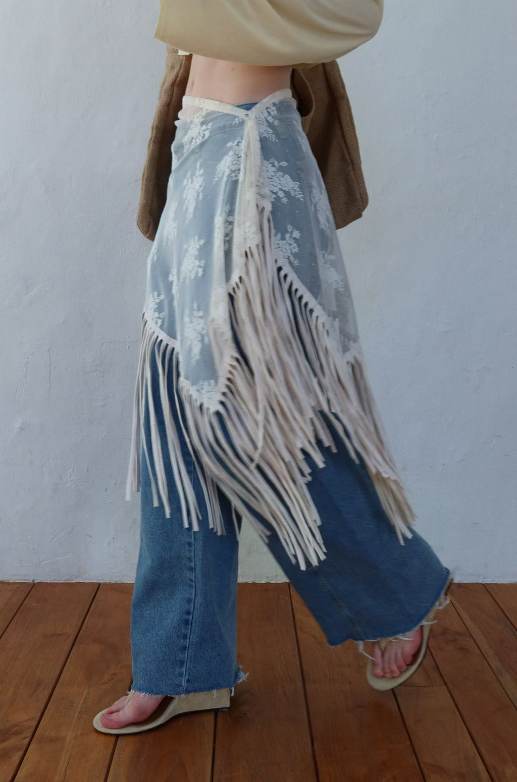 Tassel Wrap Skirt
