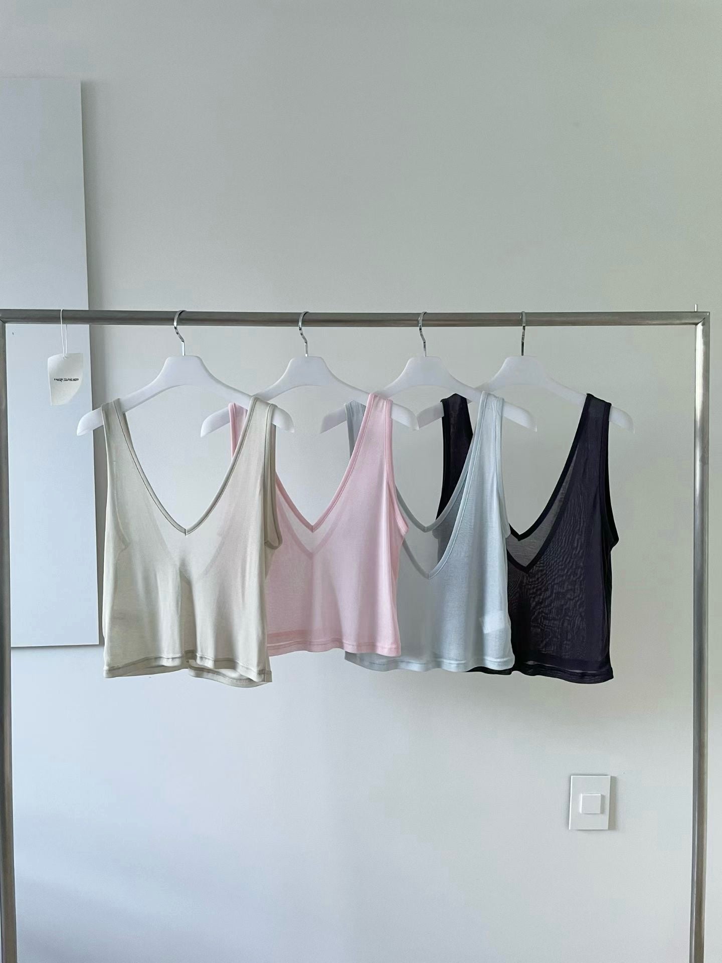 Tencel Deep V Vest