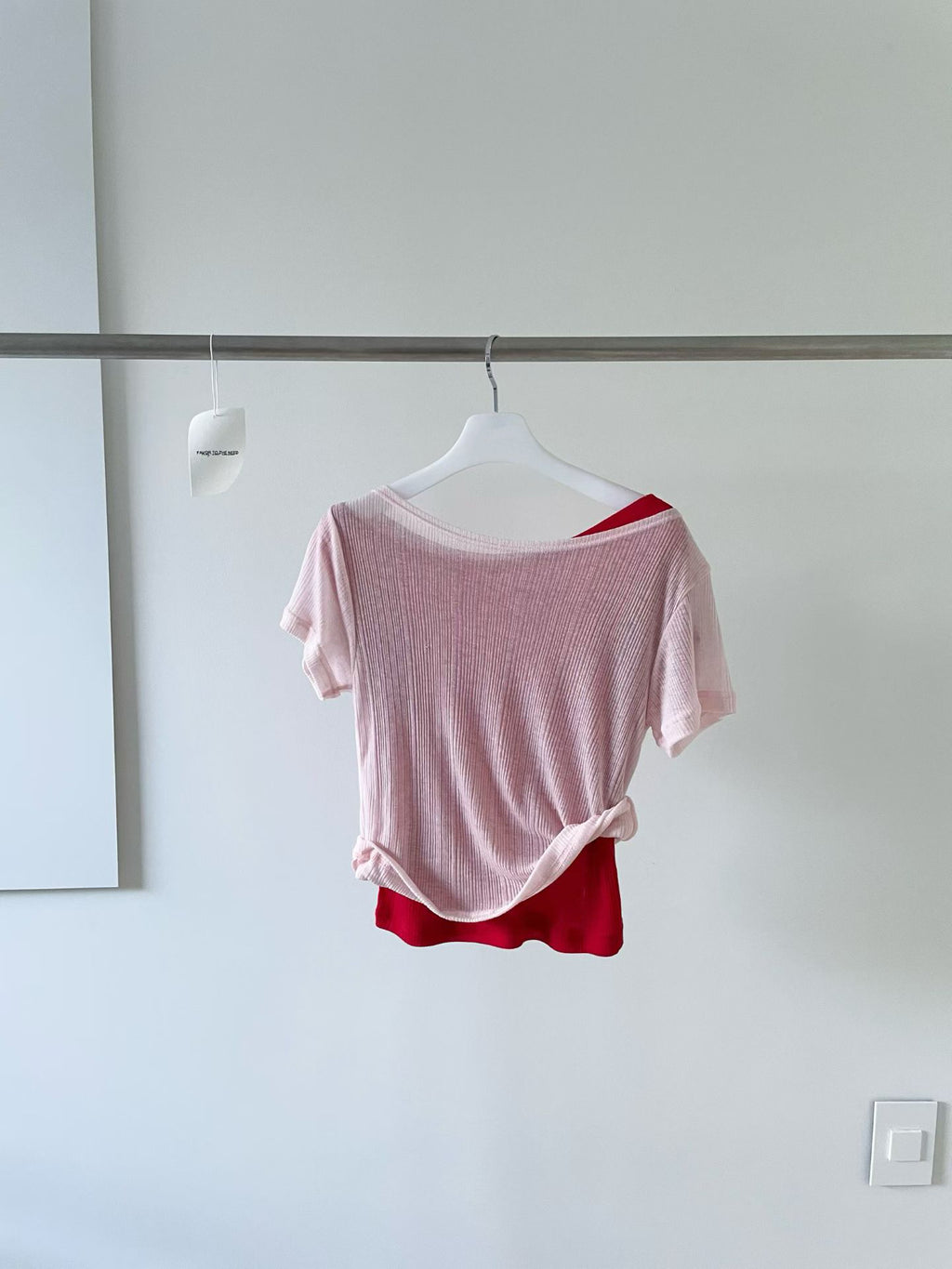 Tencel Drop Shoulder Top