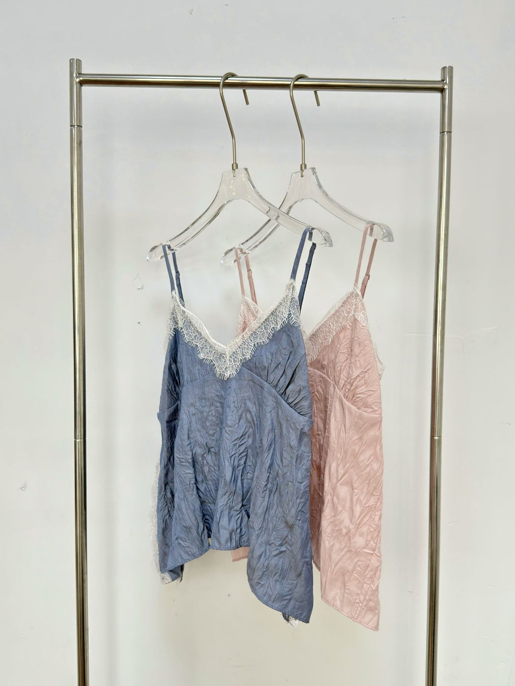 Wrinkle Lace Cami