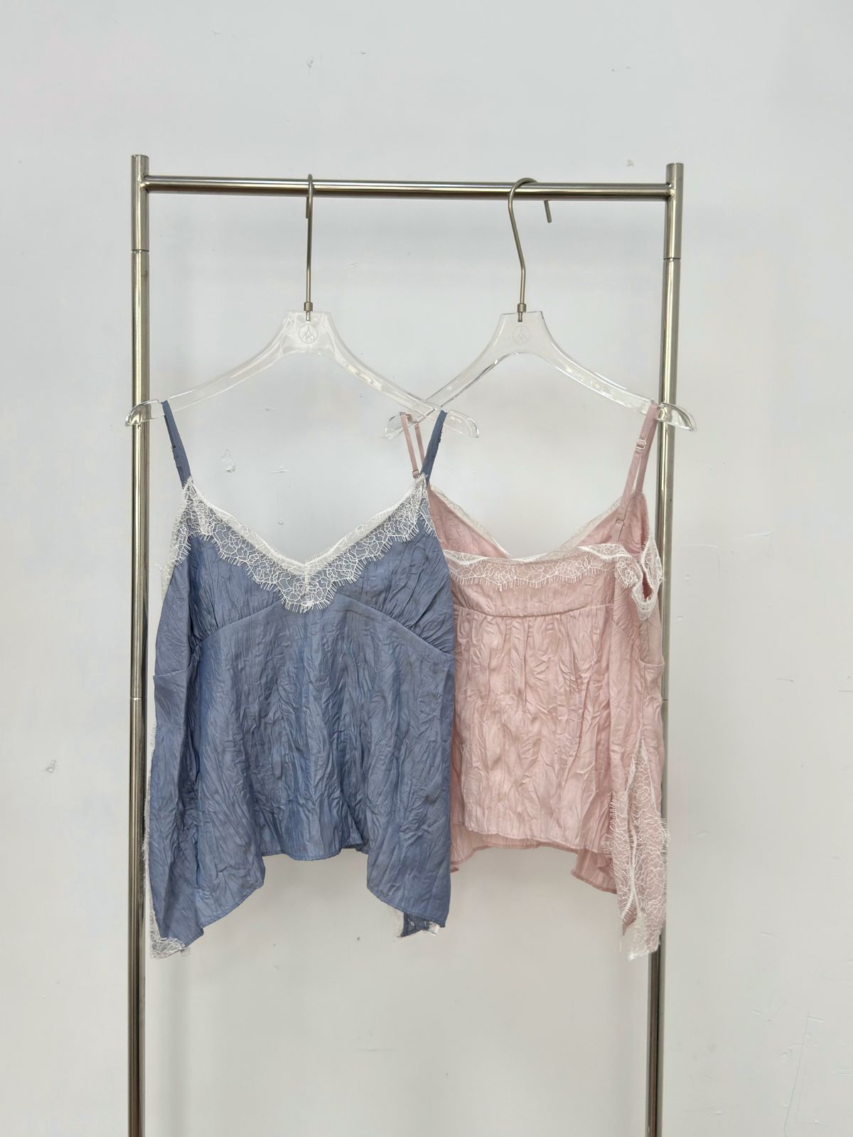 Wrinkle Lace Cami